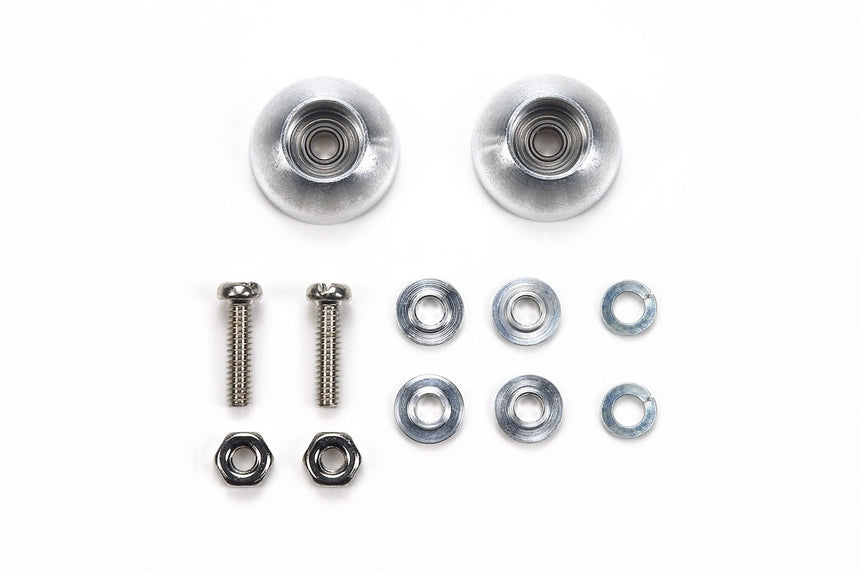 TAMIYA 95709 JR HG 11mm Aluminum Ball-Race Rollers (Bowl Type)  NEW - call for discount pricing!