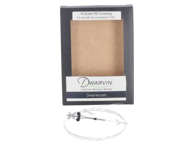 Dwarvin DVFLRRX201 N Fiber Lit Railroad Crossing dwv 99109