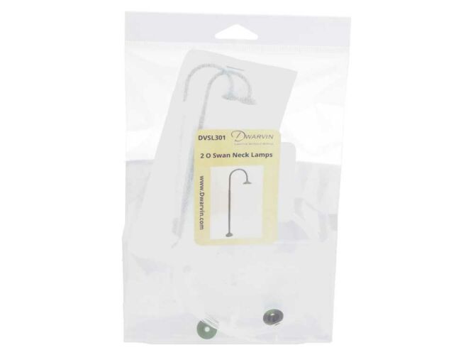 Dwarvin DVSL301 O Fiber Lit Gooseneck Lamps 2pk dwv 99114