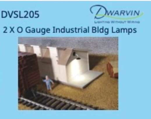 Dwarvin DVSL205 O Industrial Lamps 2pk dwv 99119