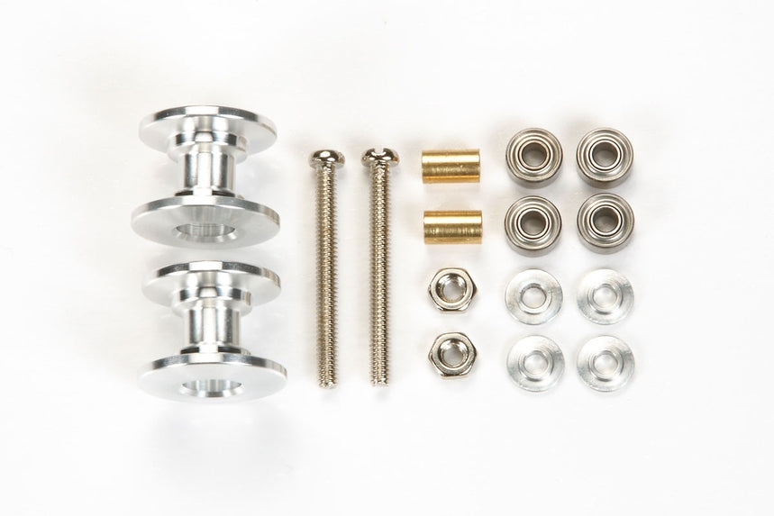 TAMIYA 95379 JR Lightweight Double Aluminum Rollers (13-12mm)  NEW - call for discount pricing!