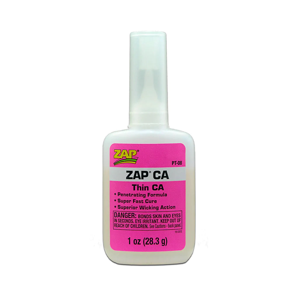 Pacer / Zap CA Glue 8 Zap CA 1oz (PINK)