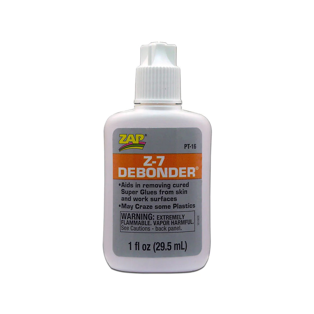 Pacer / Zap CA Glue 16 Debonder 1oz
