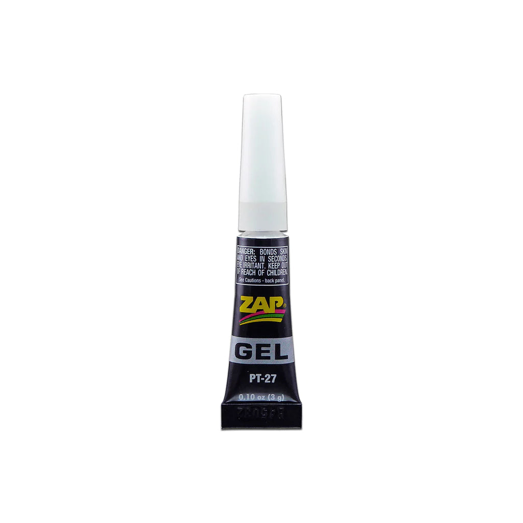 Pacer / Zap CA Glue 27 Zap Gel 3 gram tube