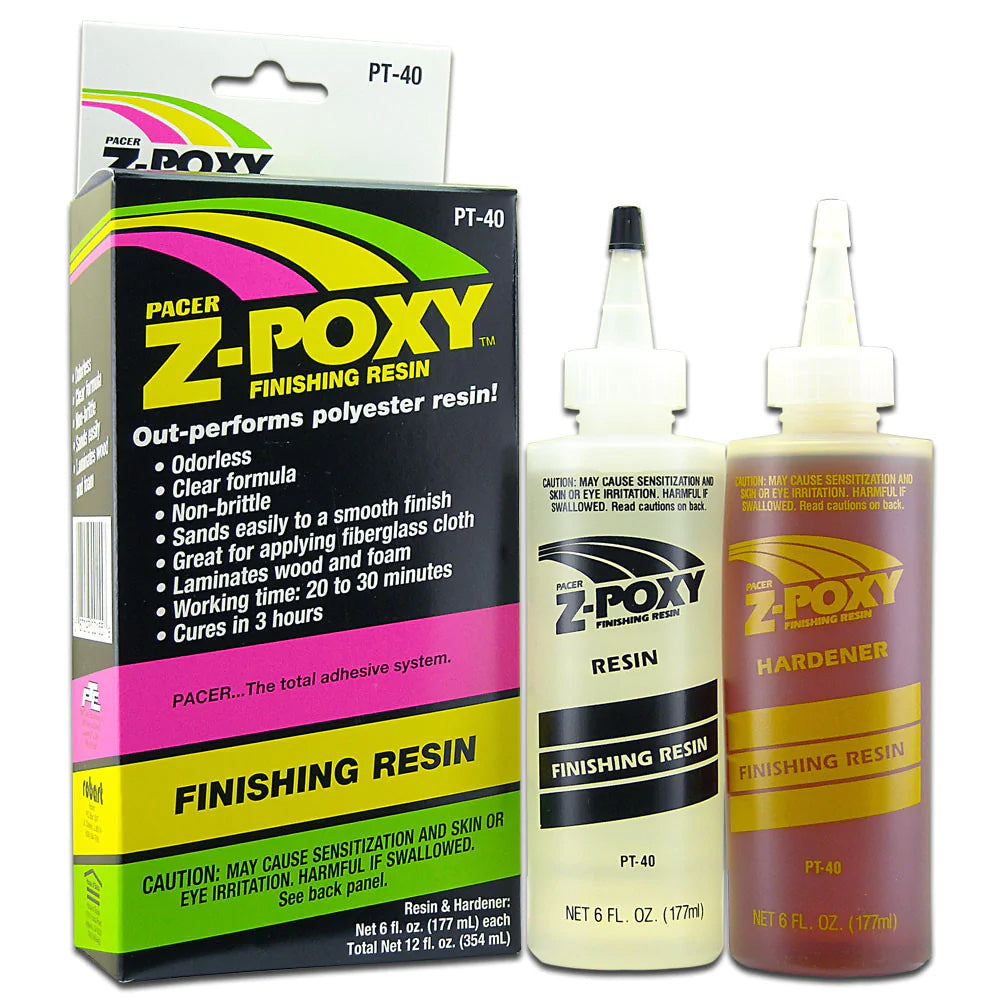 Pacer / Zap CA Glue 40 Finishing Resin 12oz