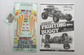 New Tamiya 2014 Fighting Buggy 84389 Sticker Sheet & Instruction Manual