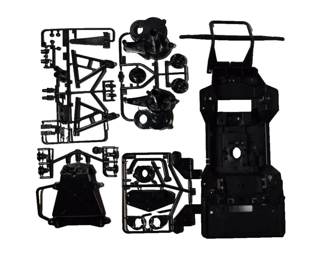 Tamiya Chassis Set for New or Vintage Lunch Box Midnight Pumpkin Frame Part Lot