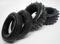 NEW TAMIYA 2017 GRASS HOPPER II 4 TIRE SET FRONT & REAR - NEW FROM KIT 58643