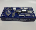 NEW TAMIYA FIGHTING BUGGY PART - METAL PARTS BLISTER PACK FROM 2014 KIT / ARMS