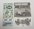 Tamiya Part Sand Scorcher 2010 Model (Vw Bug) Instruction Book w/ Sticker Set