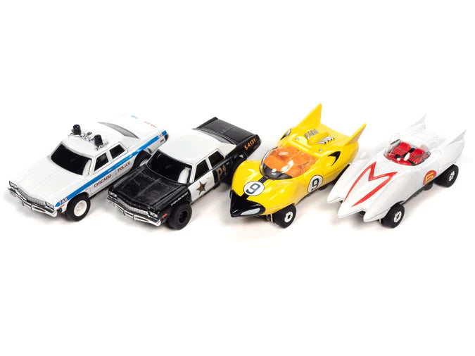 Auto World SLOT CAR Silver Screen Machines Thunderjet XTraction Release 36B SC372 (case)