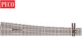 Peco Model Train SLU7081 HO Code 70 #8 Turnout RH UNI